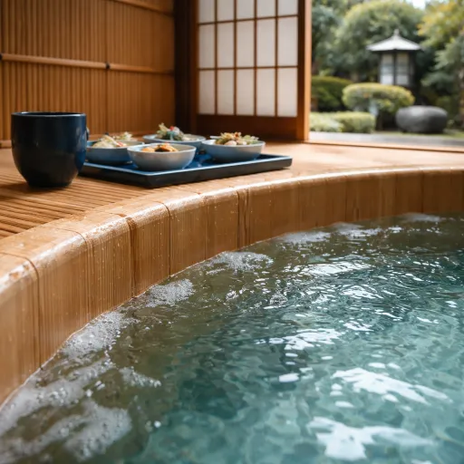 Kyoto ryokan onsen stays with private baths and refined kaiseki dining