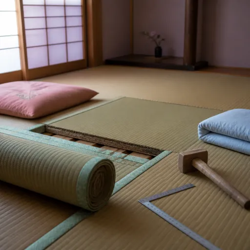 Washitsu floor covering that elevates your stay in a traditional Japanese inn
