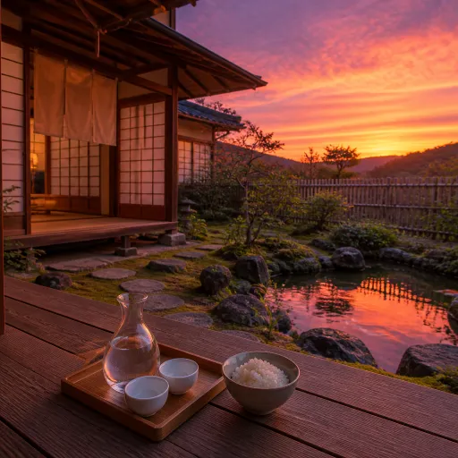 Is sake gluten free when you stay at a traditional Japanese inn ? A refined guide for celiac guests