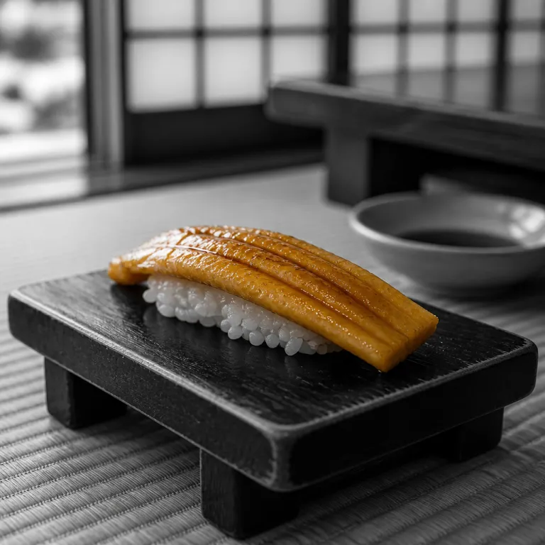 Which sushi is cooked at luxury ryokan stays in Japan
